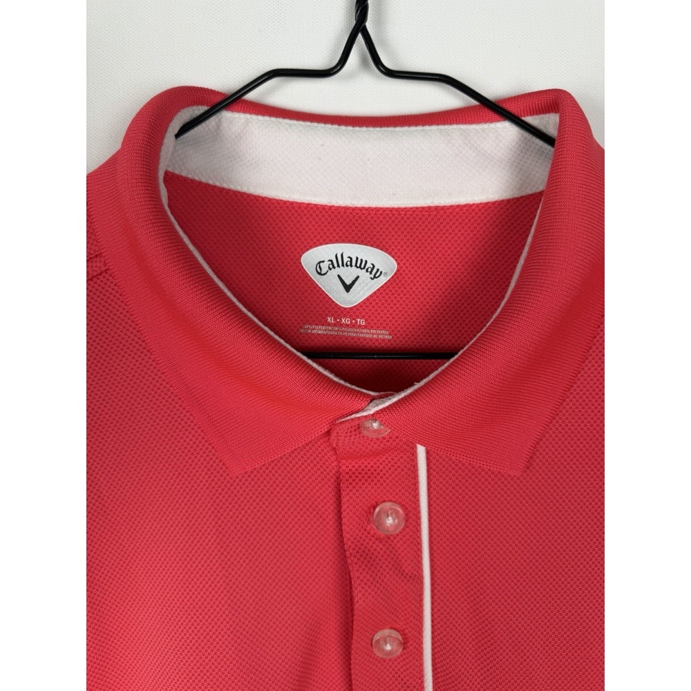 Callaway Mens  Short Sleeve front pocket Golf Polo Shirt Size XL‎ - Picture 3 of 6